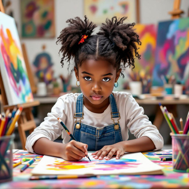 Black Girls Drawing Art gallery
