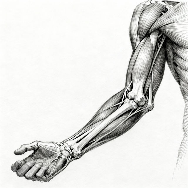 Arm Sketch - AI Generated Art gallery