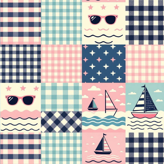 Summer Preppy Wallpaper Designs gallery