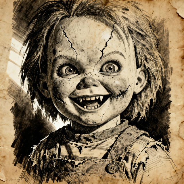Chucky Sketch Art gallery