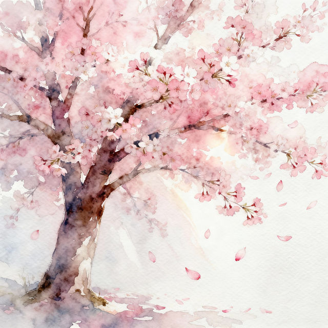 Sakura Drawing - AI Art gallery