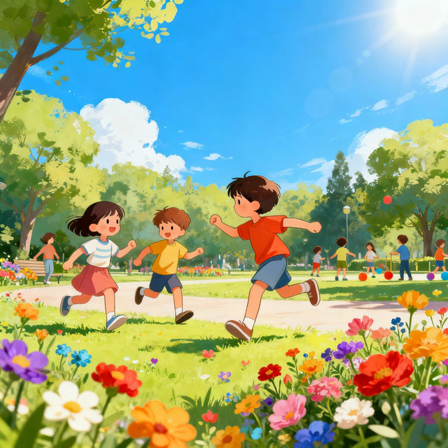 Sunny Day Drawings - AI Generated Art gallery