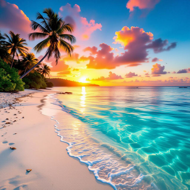 Tropical Beach Wallpapers - Made With AI gallery