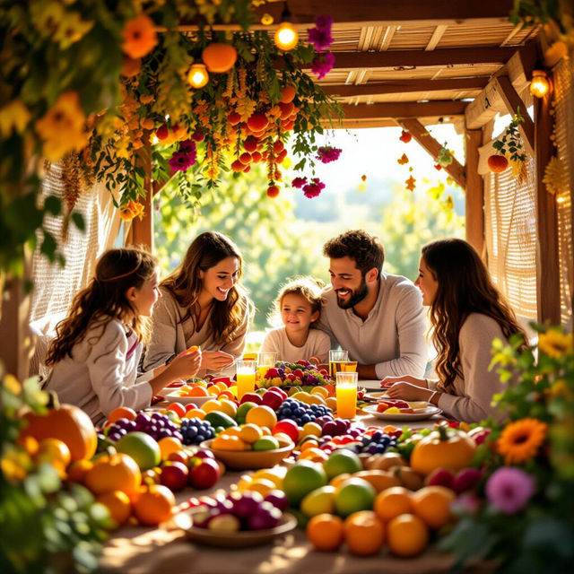 Sukkot Images - Celebrate with AI Art gallery