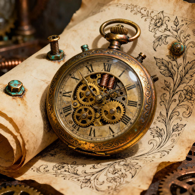 Pocket Watch Drawings gallery