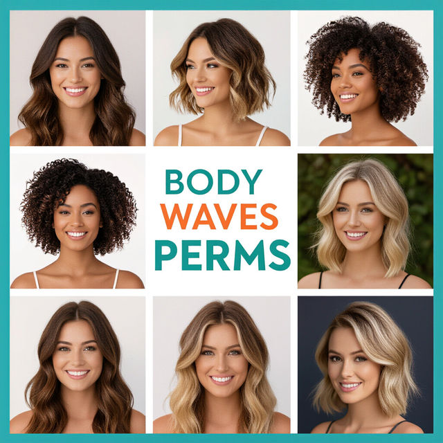 Types of Perms with Pictures gallery