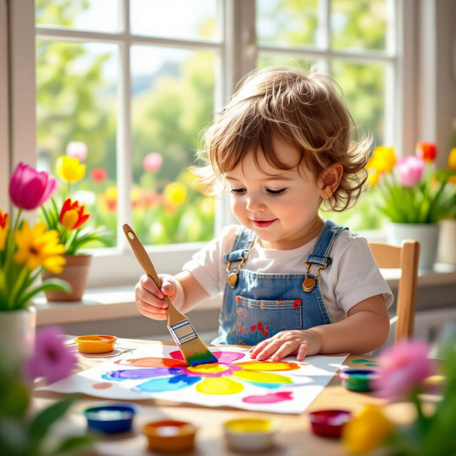 Spring Art for Toddlers gallery