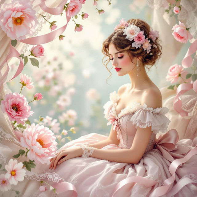 Coquette Flower Wallpaper gallery