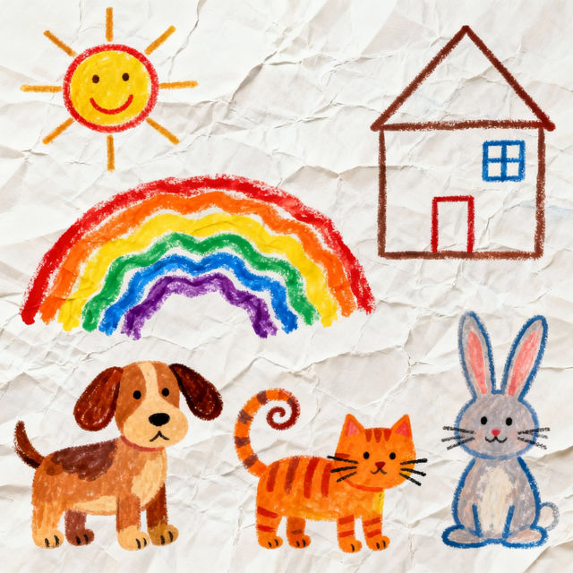 Children's Drawings - Made With AI gallery