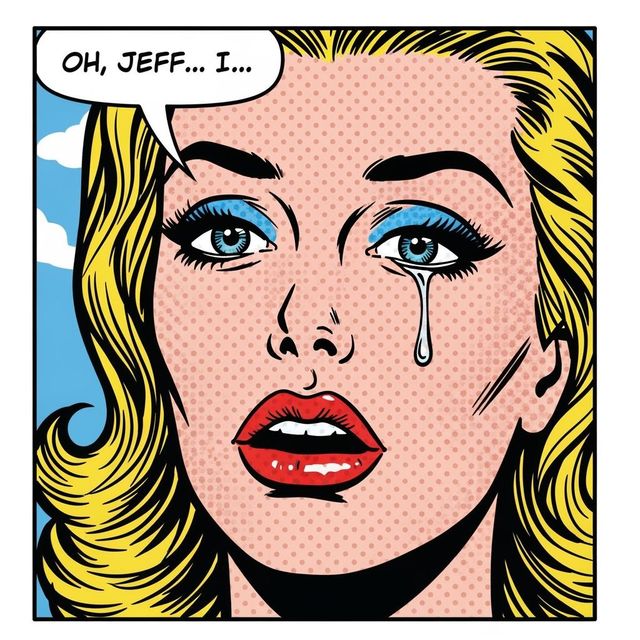 AI-Generated Roy Lichtenstein Art gallery