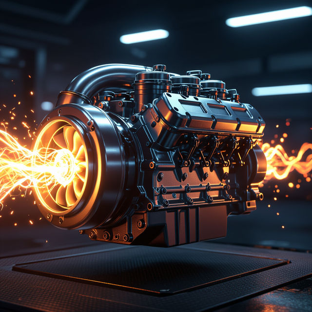 Engine Wallpapers - AI Generated gallery