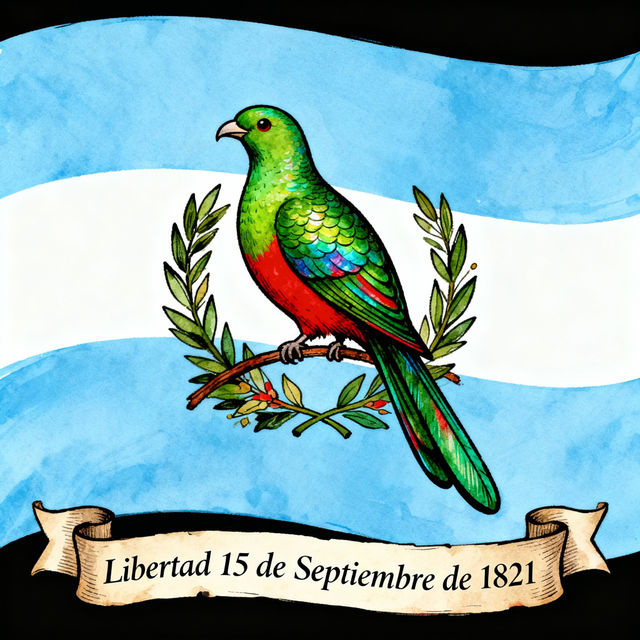 Guatemala Flag Drawings gallery