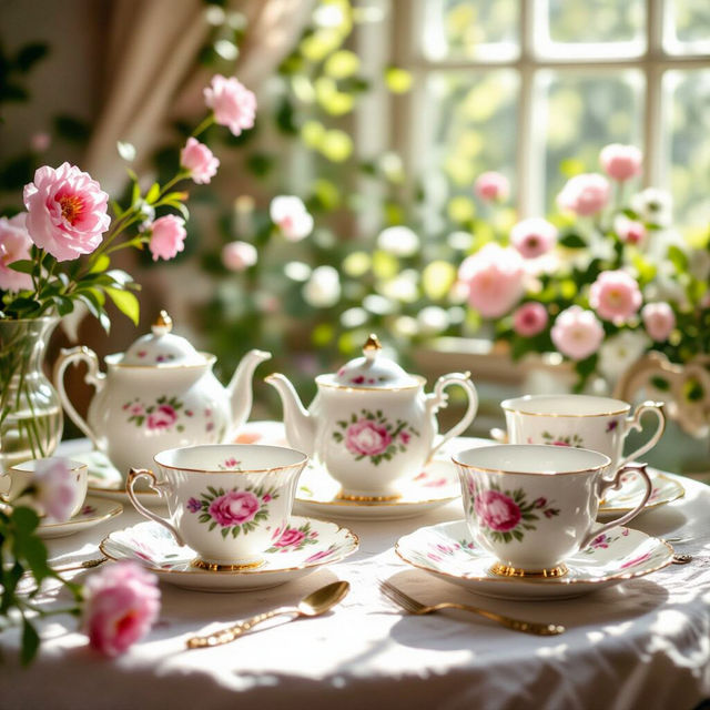 Tea Party Images - Made With AI gallery