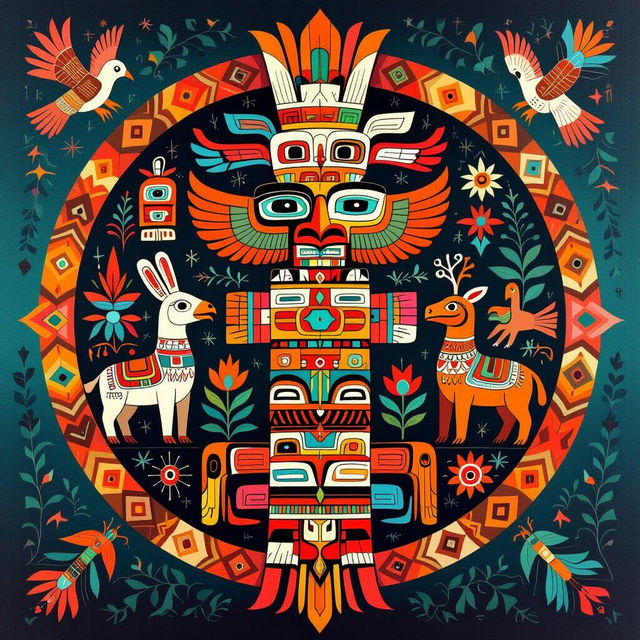 Purepecha Art - AI Generated gallery