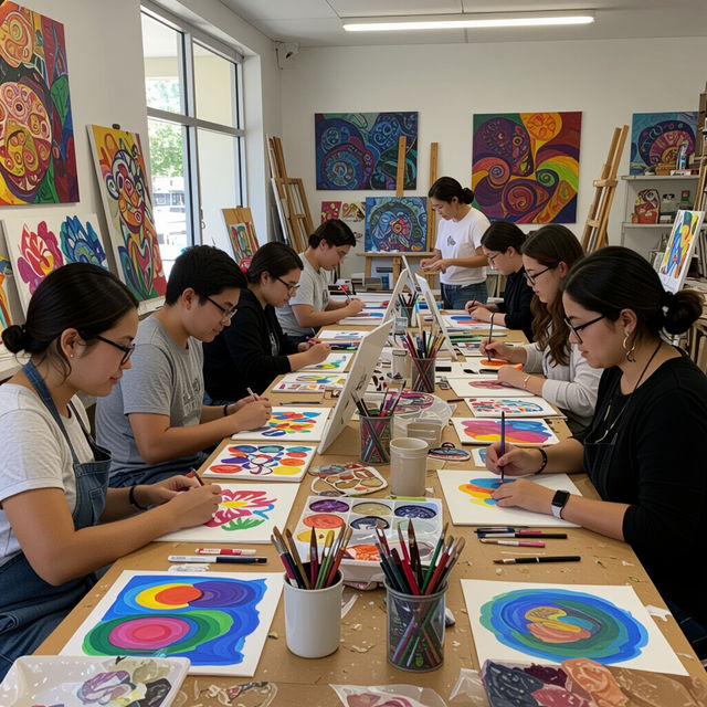 College Of Art And Design - AI Generated gallery