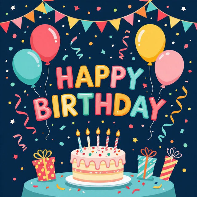Birthday Background Images - Made With AI gallery