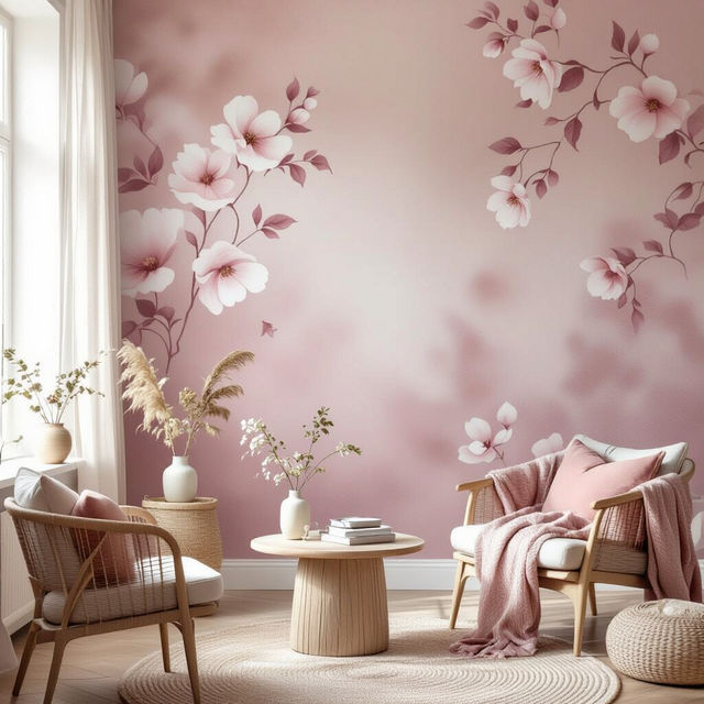 Dusty Pink Wallpaper gallery