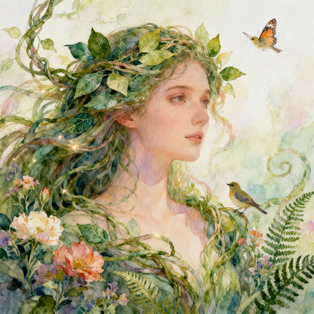 Mother Nature Drawings - AI Generated Art gallery