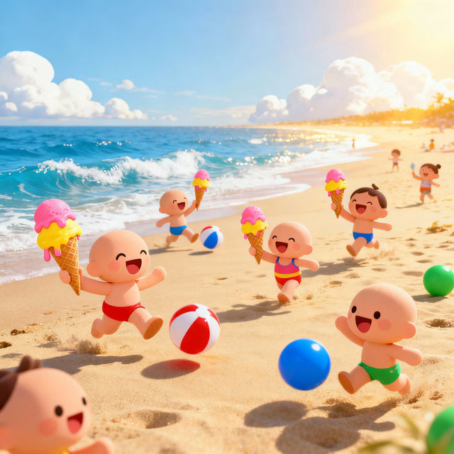 Cute Summer Drawings - Made With AI gallery