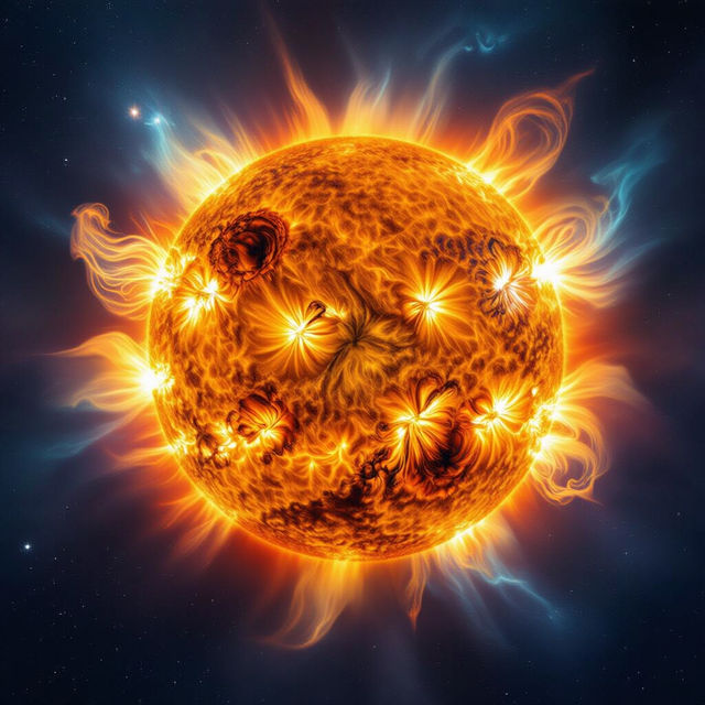 Solar Images - Generated By AI gallery