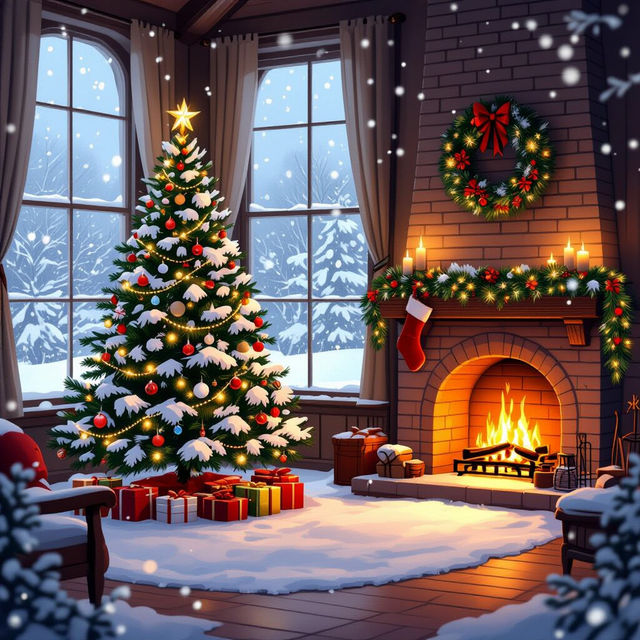 Christmas Wallpapers - Festive AI Art gallery