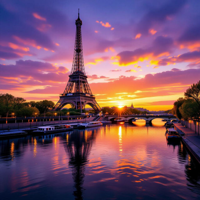 Eiffel Tower Pictures - AI Generated gallery