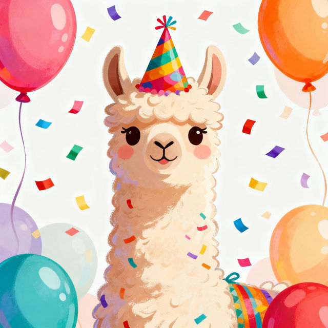 Llama Drawings - AI Generated Art gallery