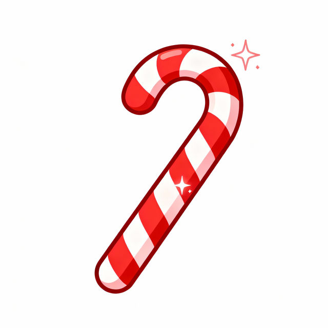 Candy Cane Drawing Easy gallery