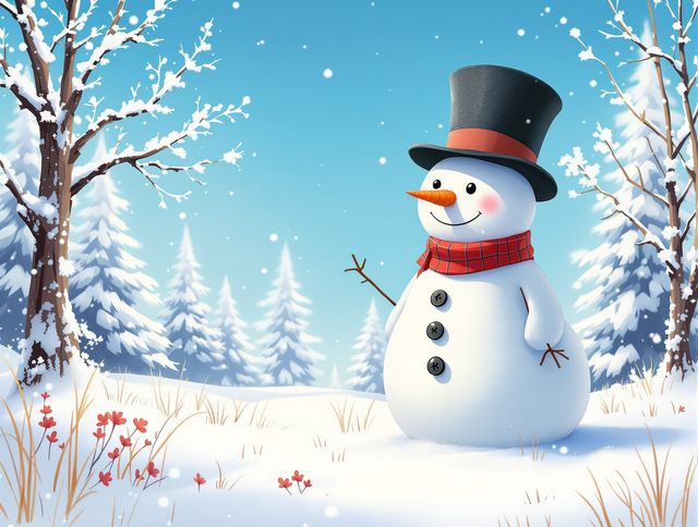 Snowman Drawing & Tutorials gallery