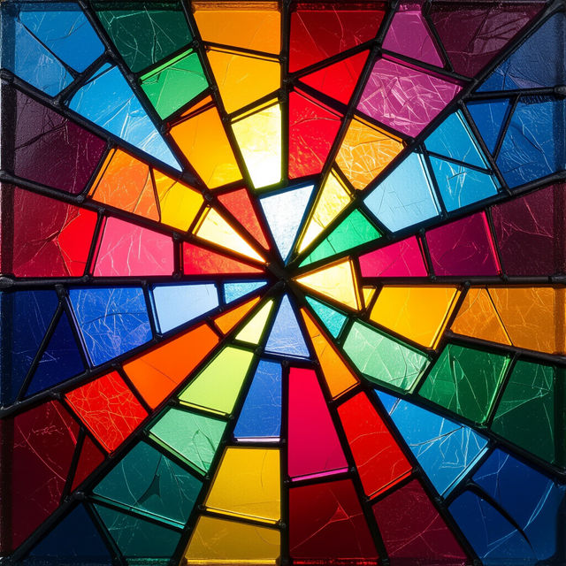 Shattered Glass Art - Created With AI gallery
