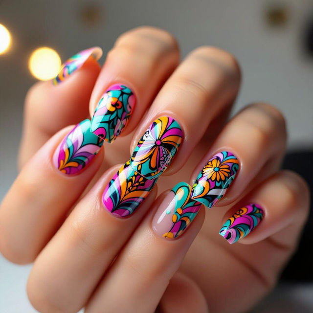 Trendy Nail Art gallery