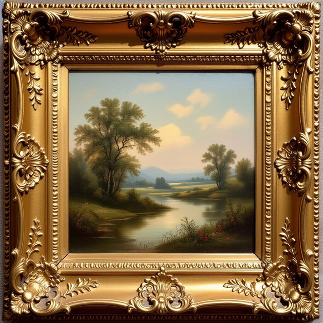 Vintage Framed Art gallery