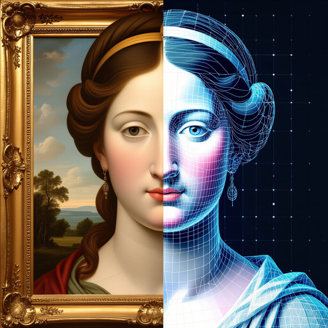 AI Art vs Artist Templates gallery