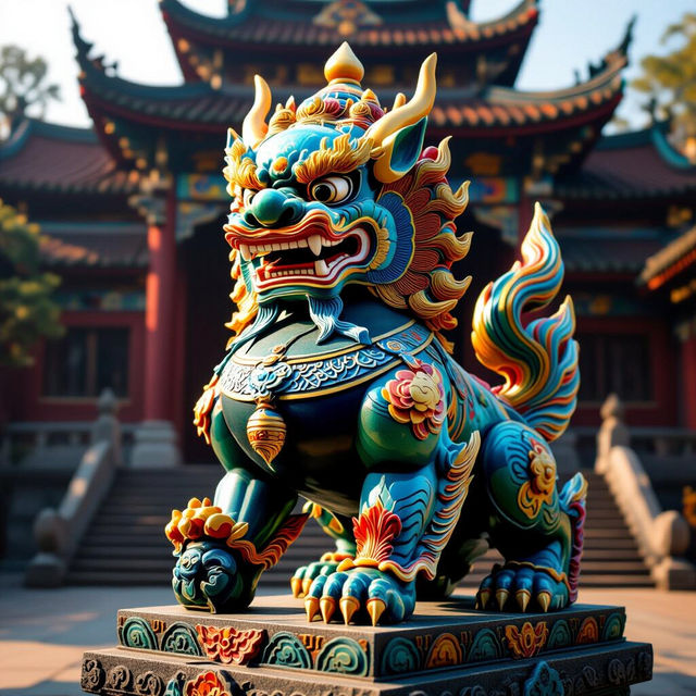Foo Dog Art - Created with AI gallery