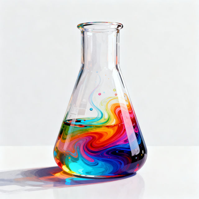 Science Beaker Drawings - AI Generated gallery