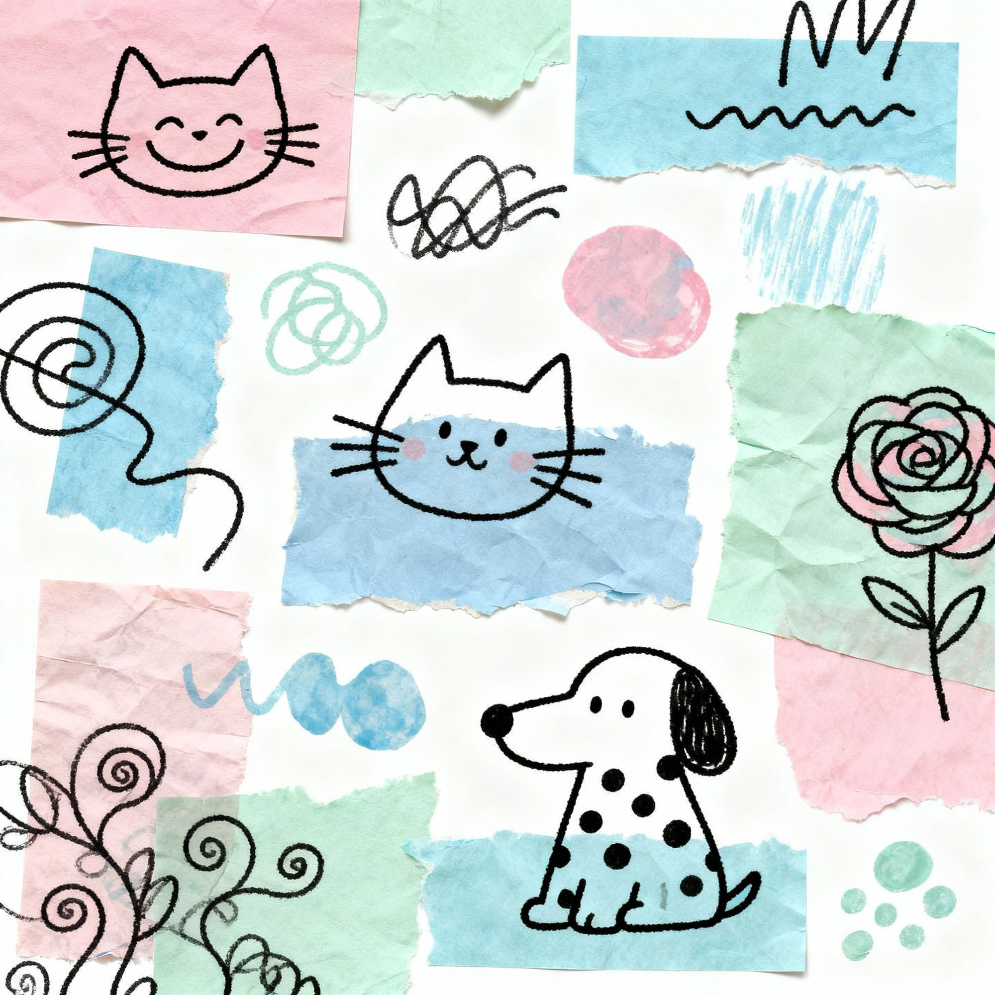 Drawing Ideas & Doodles - AI Generated Art