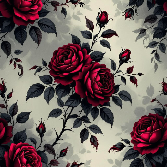 Moody Floral Wallpaper gallery