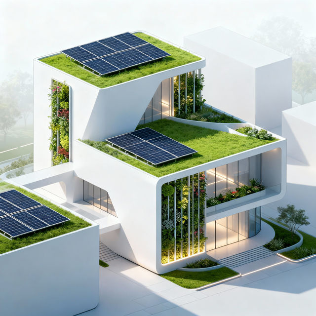 Architecture Design Drawings - AI Generated gallery