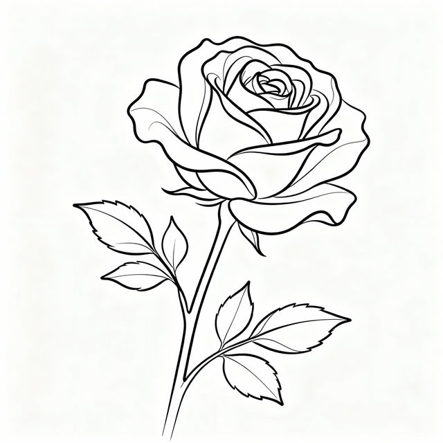 Line Drawing Flowers gallery