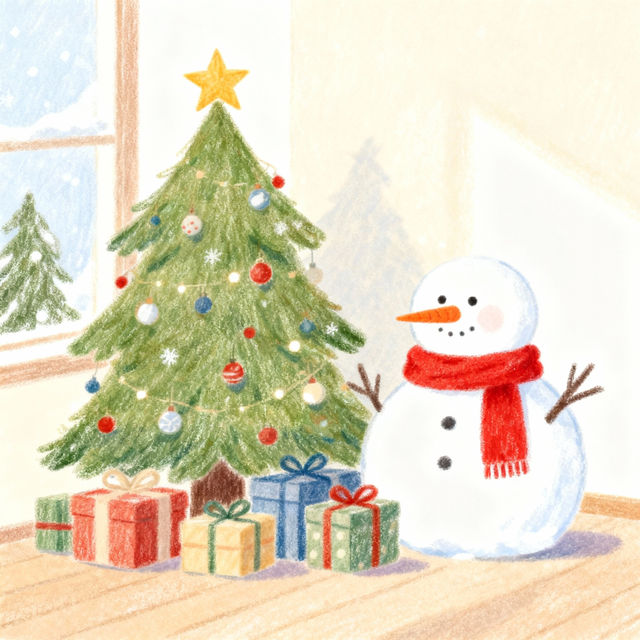 Christmas Drawing Easy And Beautiful gallery