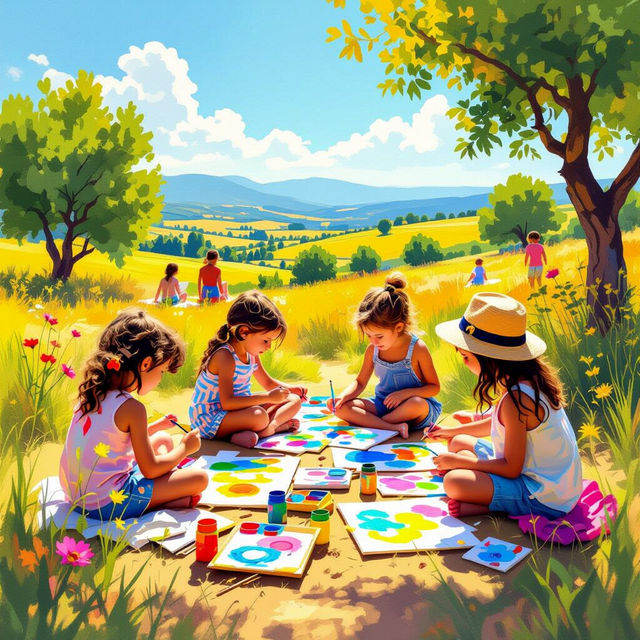 Summer Art Camp Creations gallery