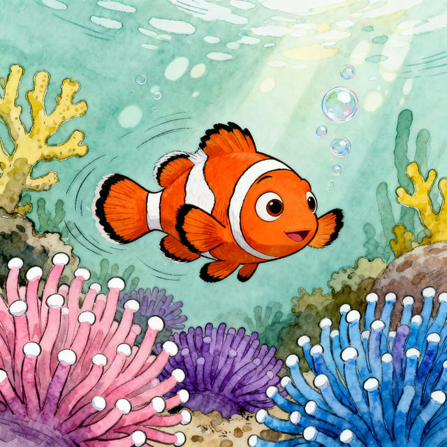 Nemo Drawings - AI Generated gallery