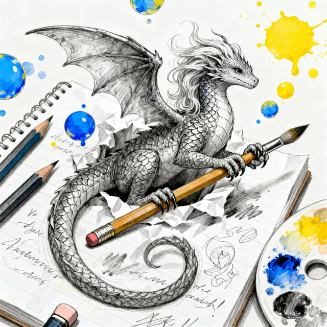 Notebook Drawing Ideas - AI Generated gallery