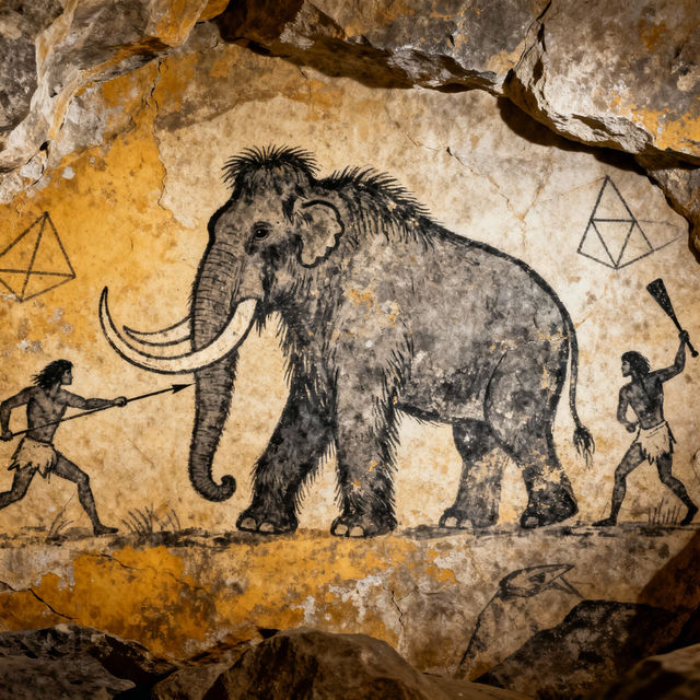 Cave Art Drawings - Made With AI gallery