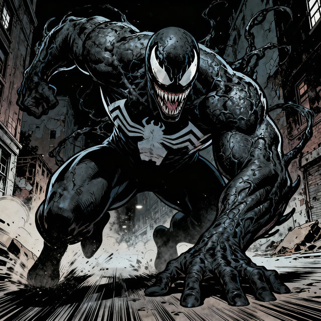 Drawing Of Venom gallery