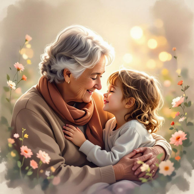 Grandparents Day Images - Made With AI gallery