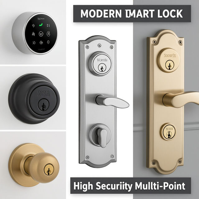 Door Lock Types Pictures gallery