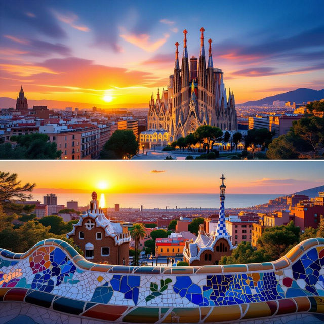 Barcelona Wallpapers - AI Generated gallery