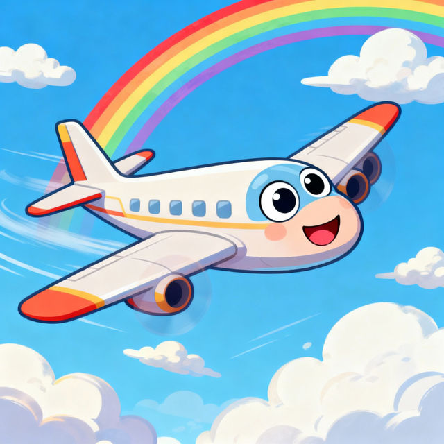 Plane Cartoon Drawings - Made With AI gallery