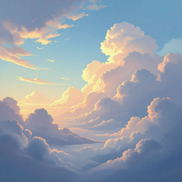 Cloud Peel and Stick Wallpaper gallery